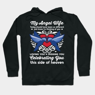 My Angel Wife Blue Jay 2 Hoodie